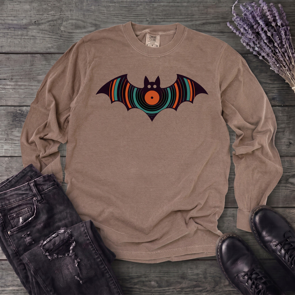 Bat Vinyl Long Sleeve T-Shirt