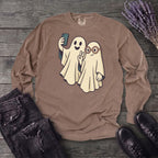 Selfie Ghosts Long Sleeve T-Shirt
