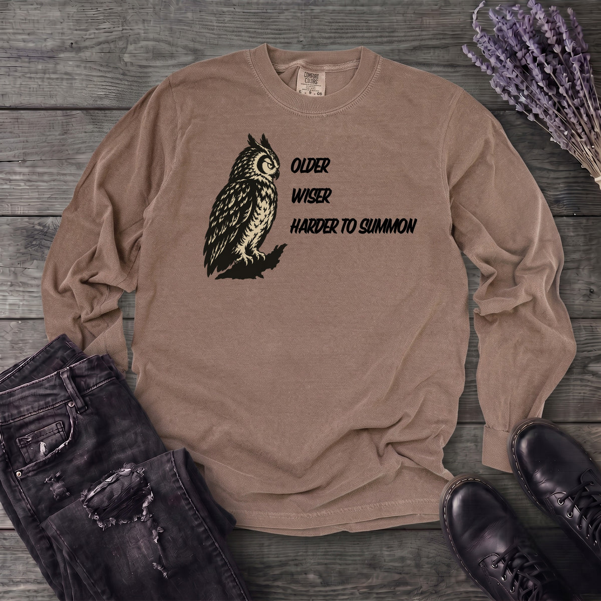 Older Wiser Long Sleeve T-Shirt
