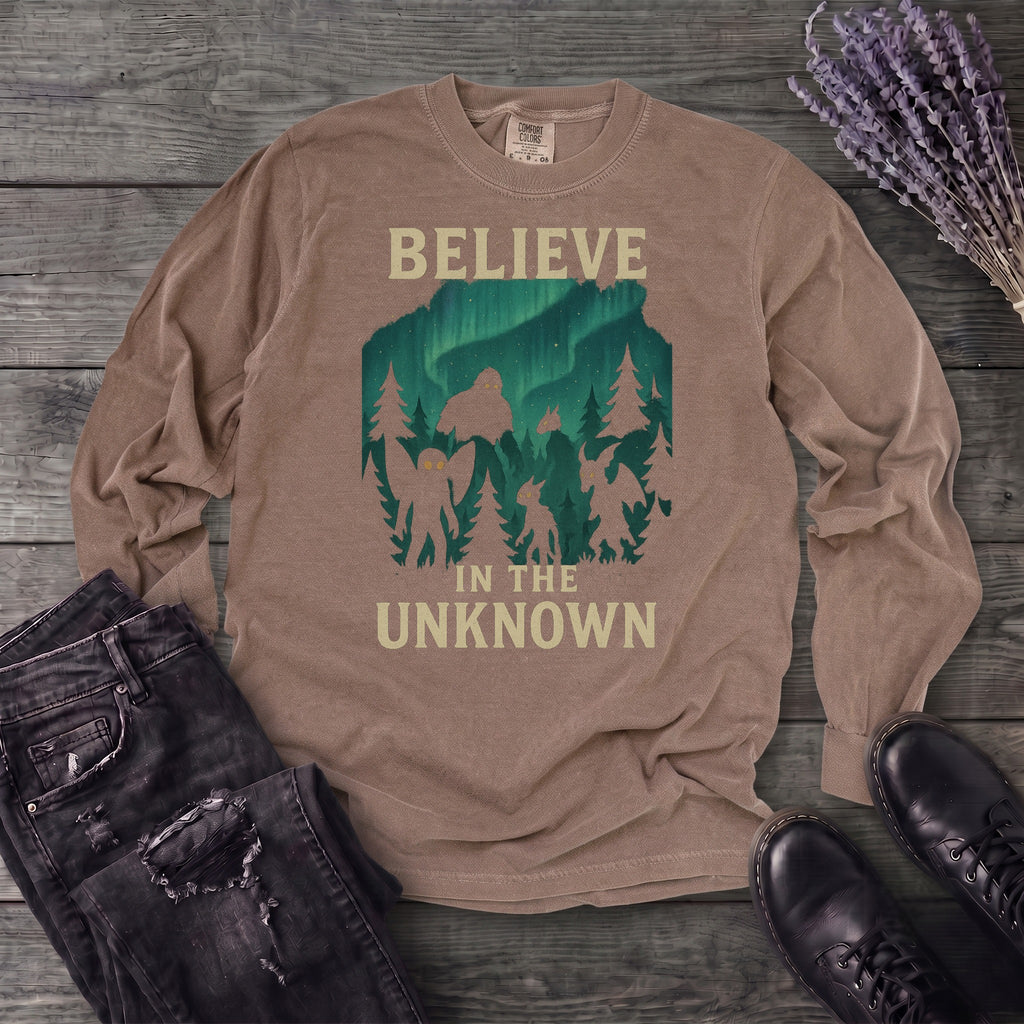 Believe In The Unknown Long Sleeve T-Shirt