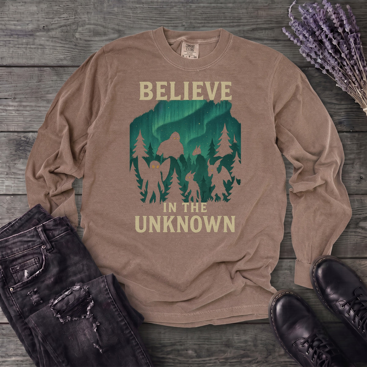 Believe In The Unknown Long Sleeve T-Shirt