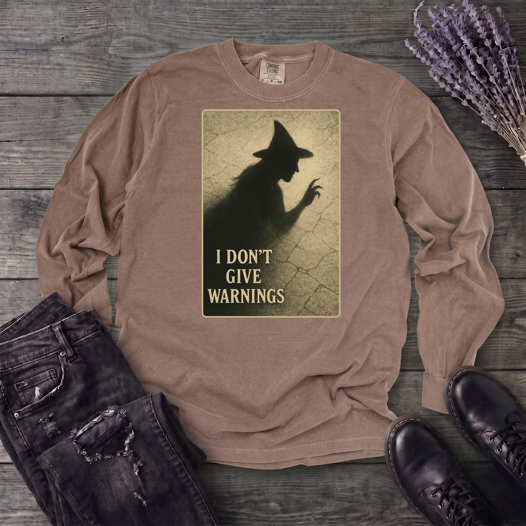 No Warnings Long Sleeve T-Shirt