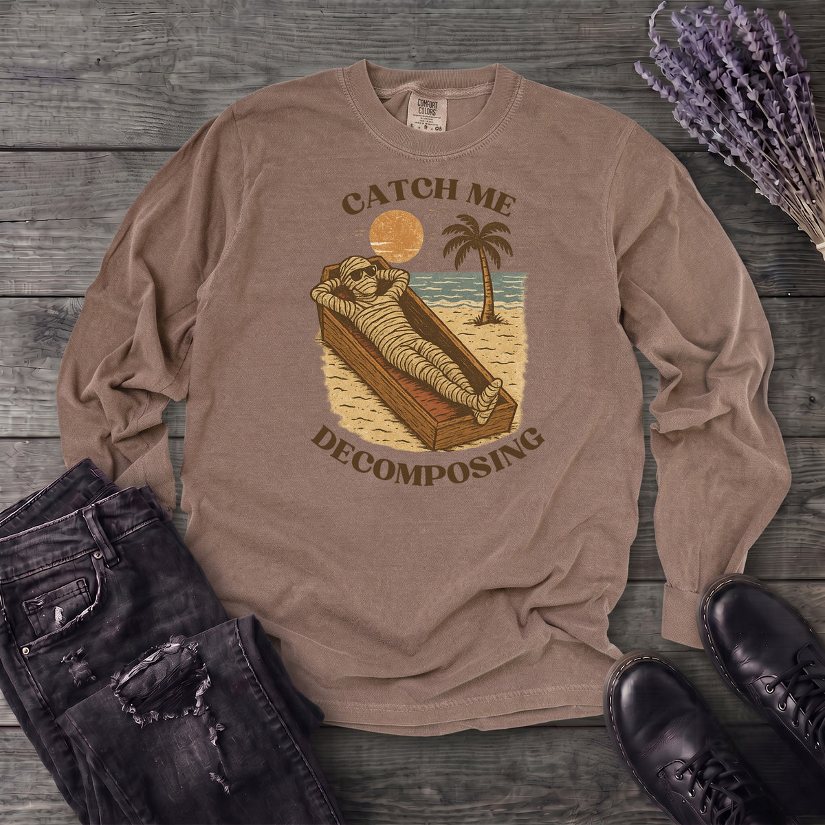 Catch Me Decomposing Long Sleeve T-Shirt