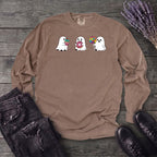 Ghosts Fun Treats Long Sleeve T-Shirt