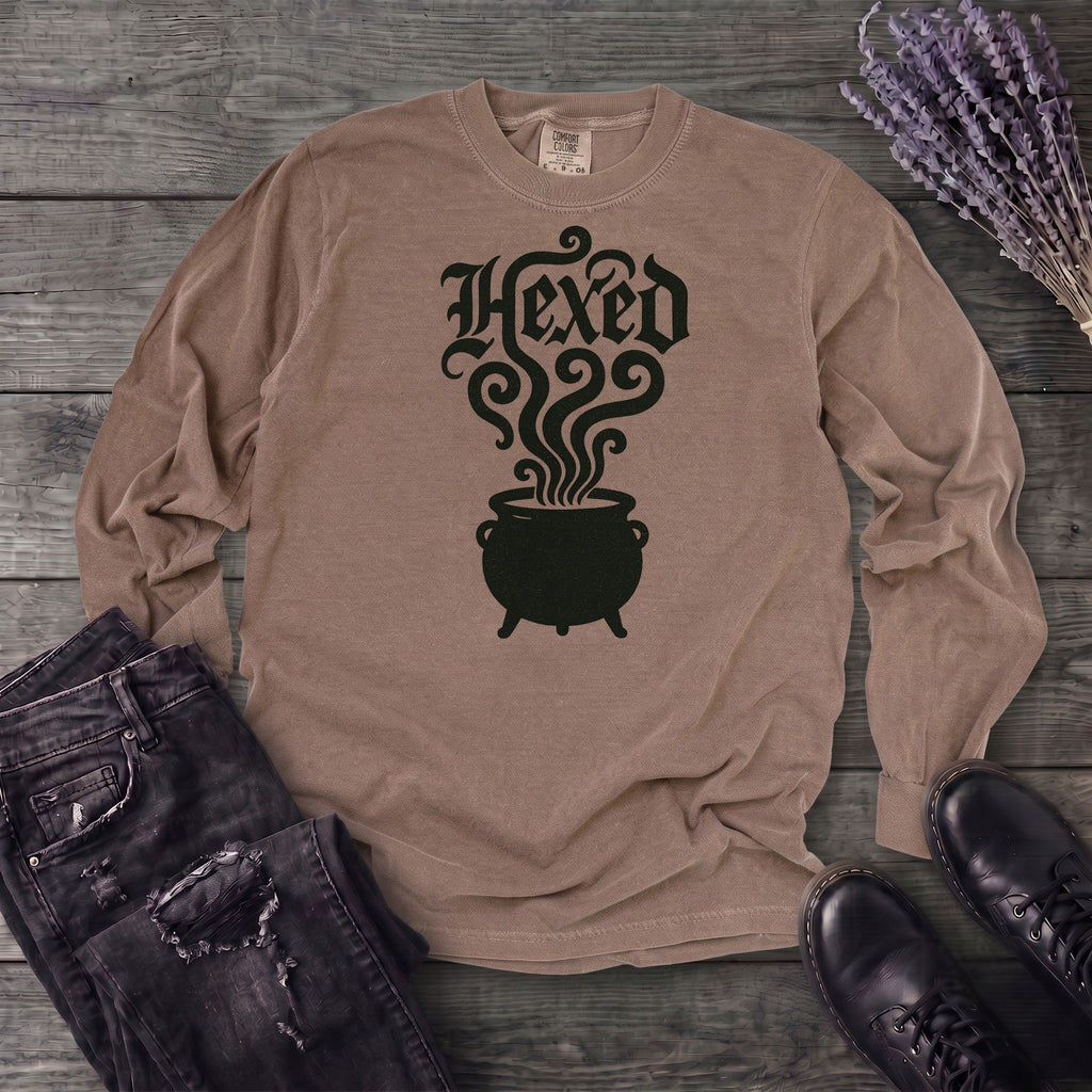 Hexed Cauldron Long Sleeve T-Shirt
