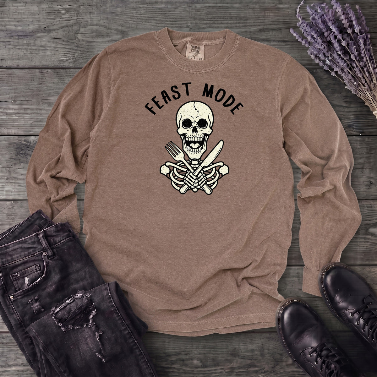 Feast Mode Long Sleeve T-Shirt
