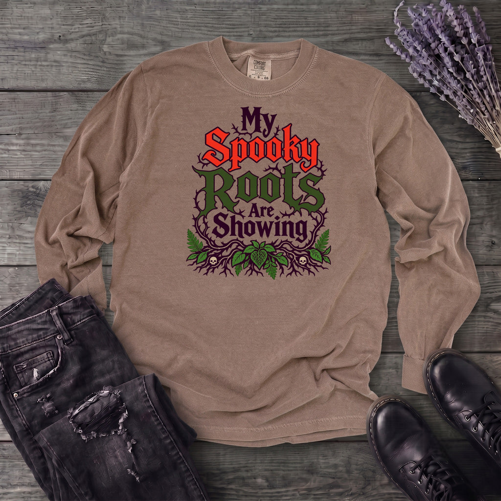 My Spooky Roots Are Showing Long Sleeve T-Shirt
