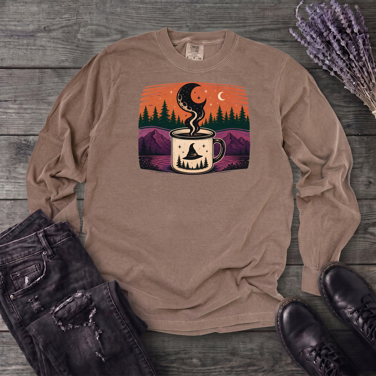 Witchy Camp Cup Long Sleeve T-Shirt