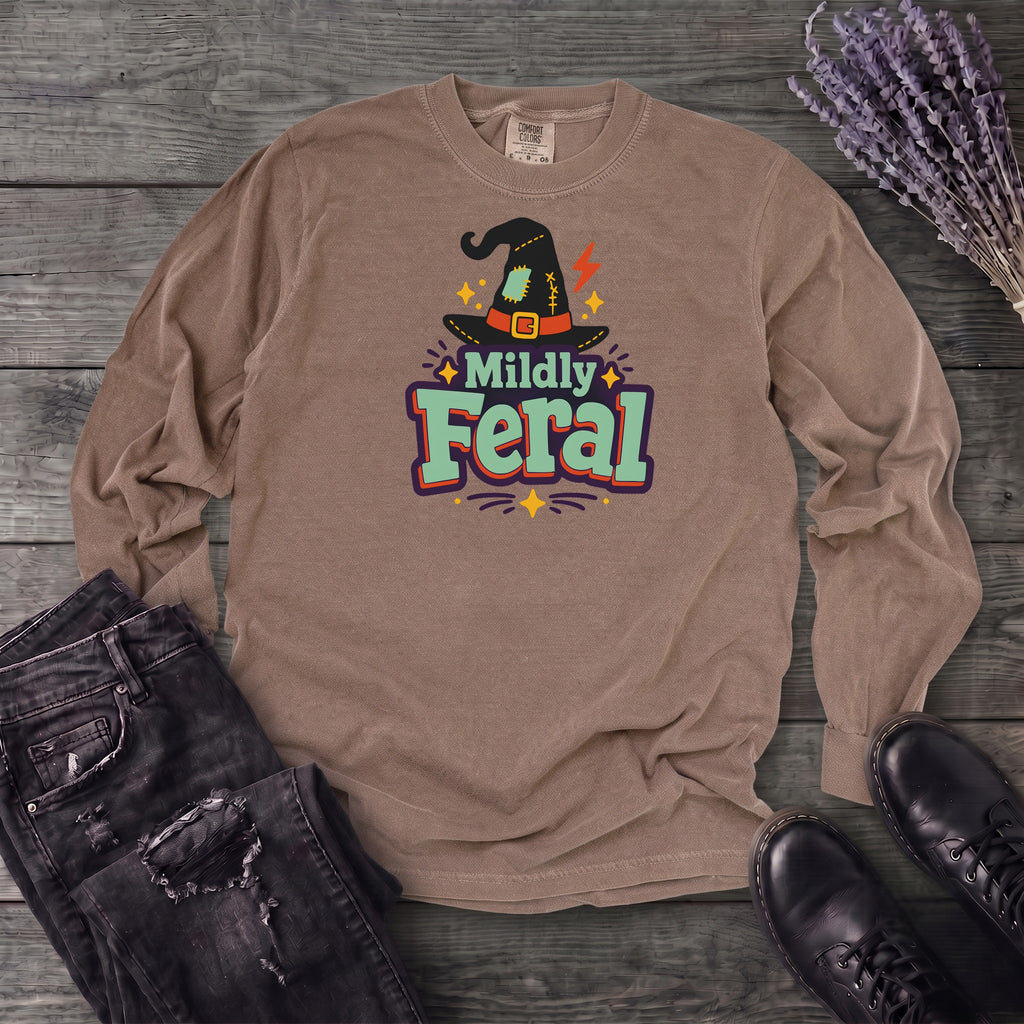 Mildly Feral Long Sleeve T-Shirt