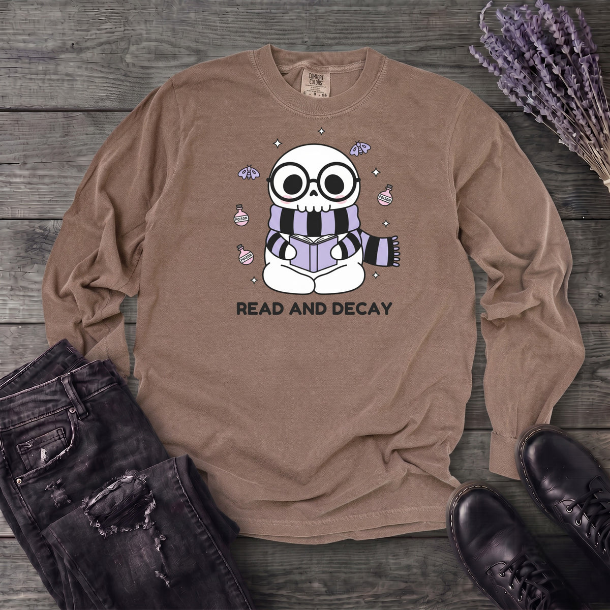 Read And Decay Long Sleeve T-Shirt