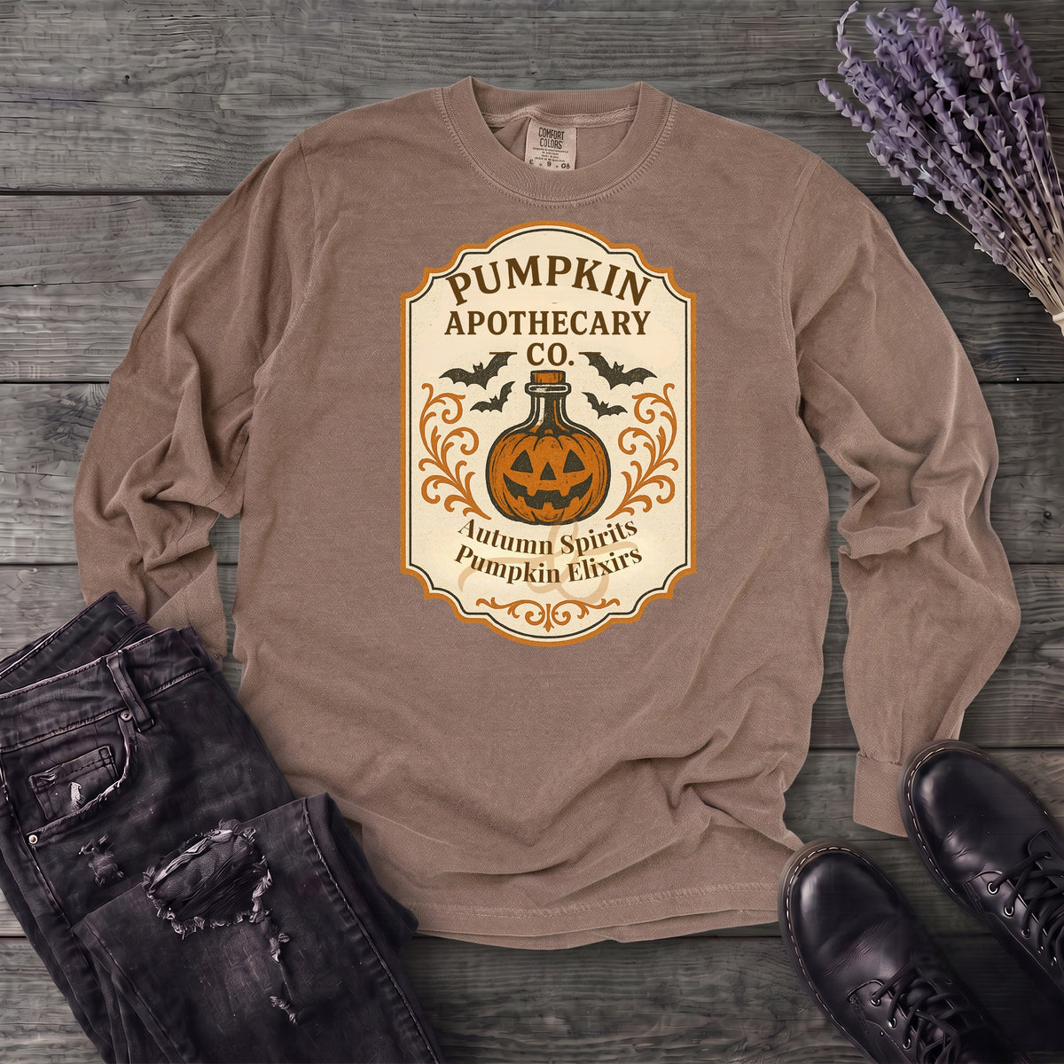 Pumpkin Apothecary Co Long Sleeve T-Shirt