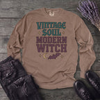 Vintage Soul Modern Witch Long Sleeve T-Shirt