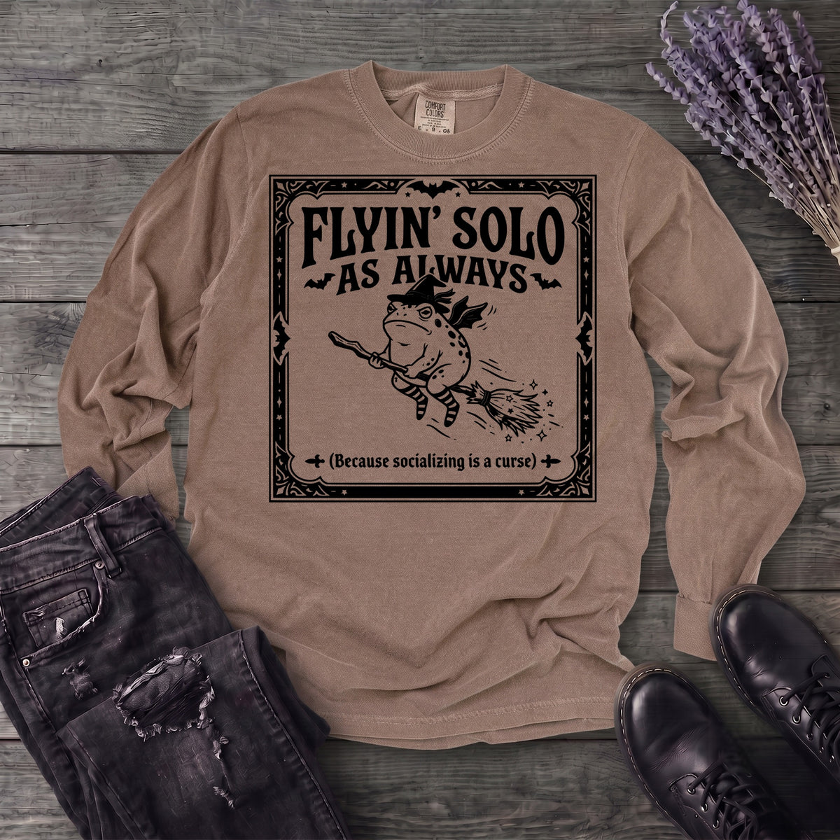 Flyin Solo Long Sleeve T-Shirt
