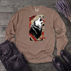 Grunge Howl Collage Long Sleeve T-Shirt