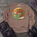 Turkey Reading Long Sleeve T-Shirt
