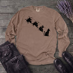 Inkblot Cat Long Sleeve T-Shirt