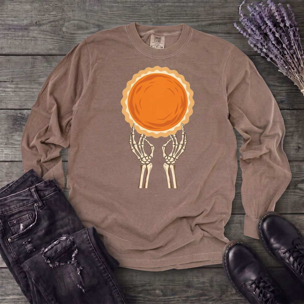 Skeleton Pie Long Sleeve T-Shirt