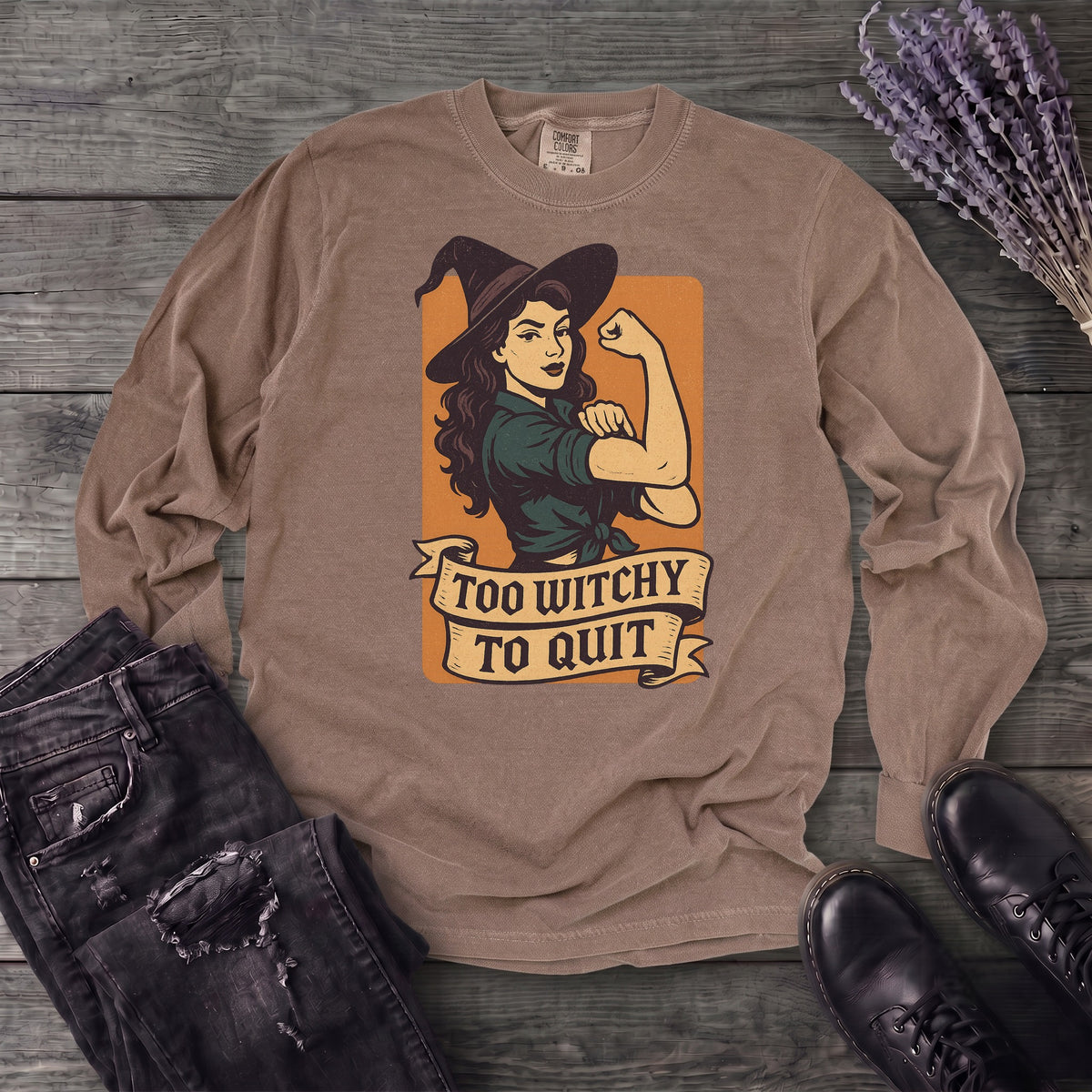 Too Witchy Long Sleeve T-Shirt