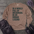 World Full Of Influencers Bigfoot Long Sleeve T-Shirt