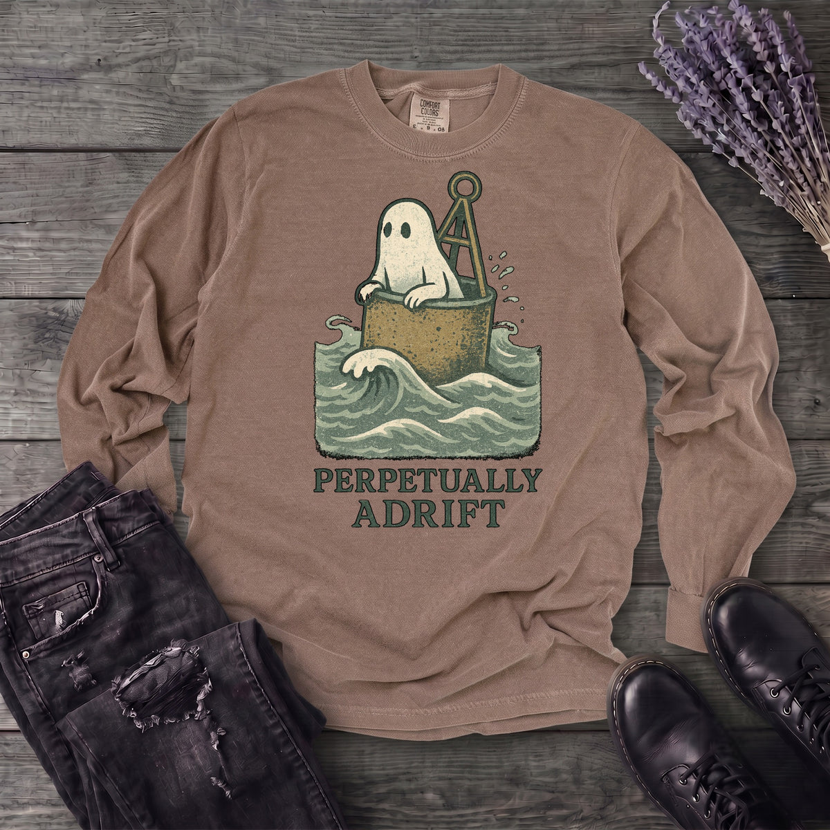Perpetually Adrift Long Sleeve T-Shirt