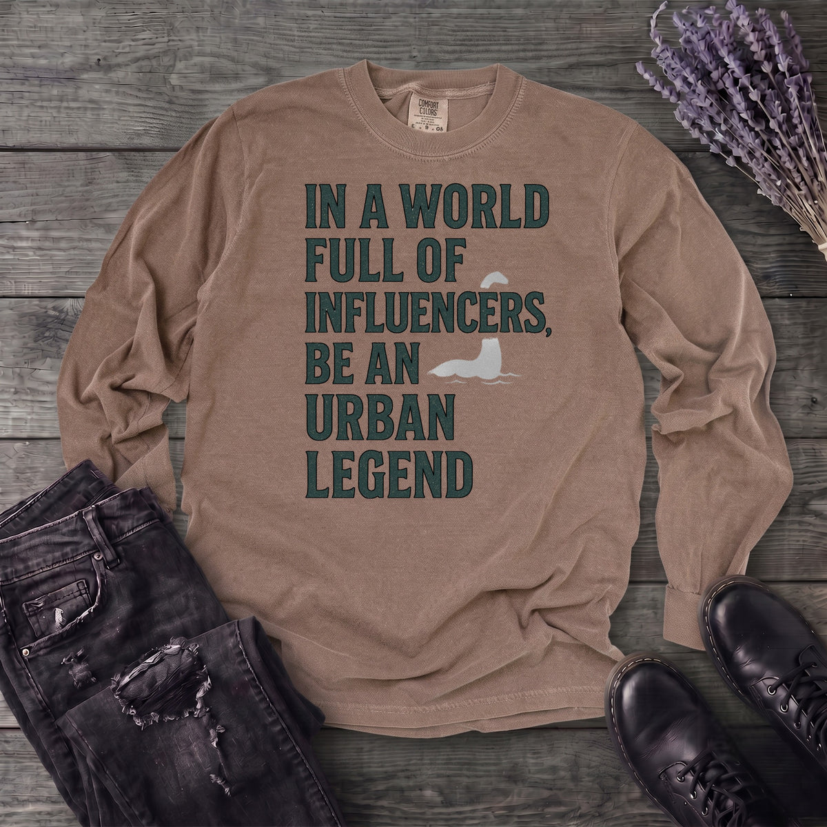 World Full Of Influencers Nessie Long Sleeve T-Shirt