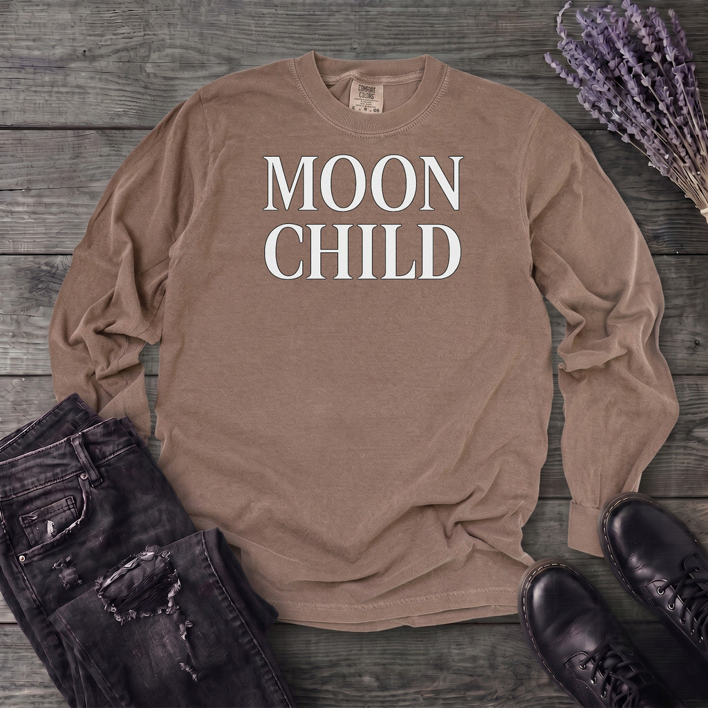 Moon Child Long Sleeve T-Shirt