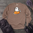 Ghost On Turkey Long Sleeve T-Shirt
