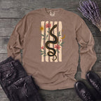 Serpent In Bloom Long Sleeve T-Shirt