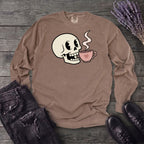 Skull Sip Long Sleeve T-Shirt