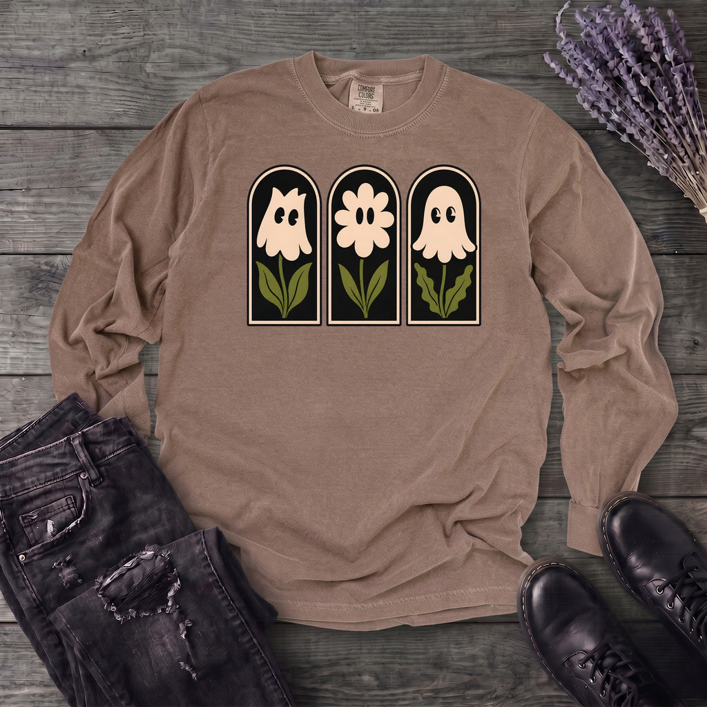 Ghosts In Bloom Long Sleeve T-Shirt