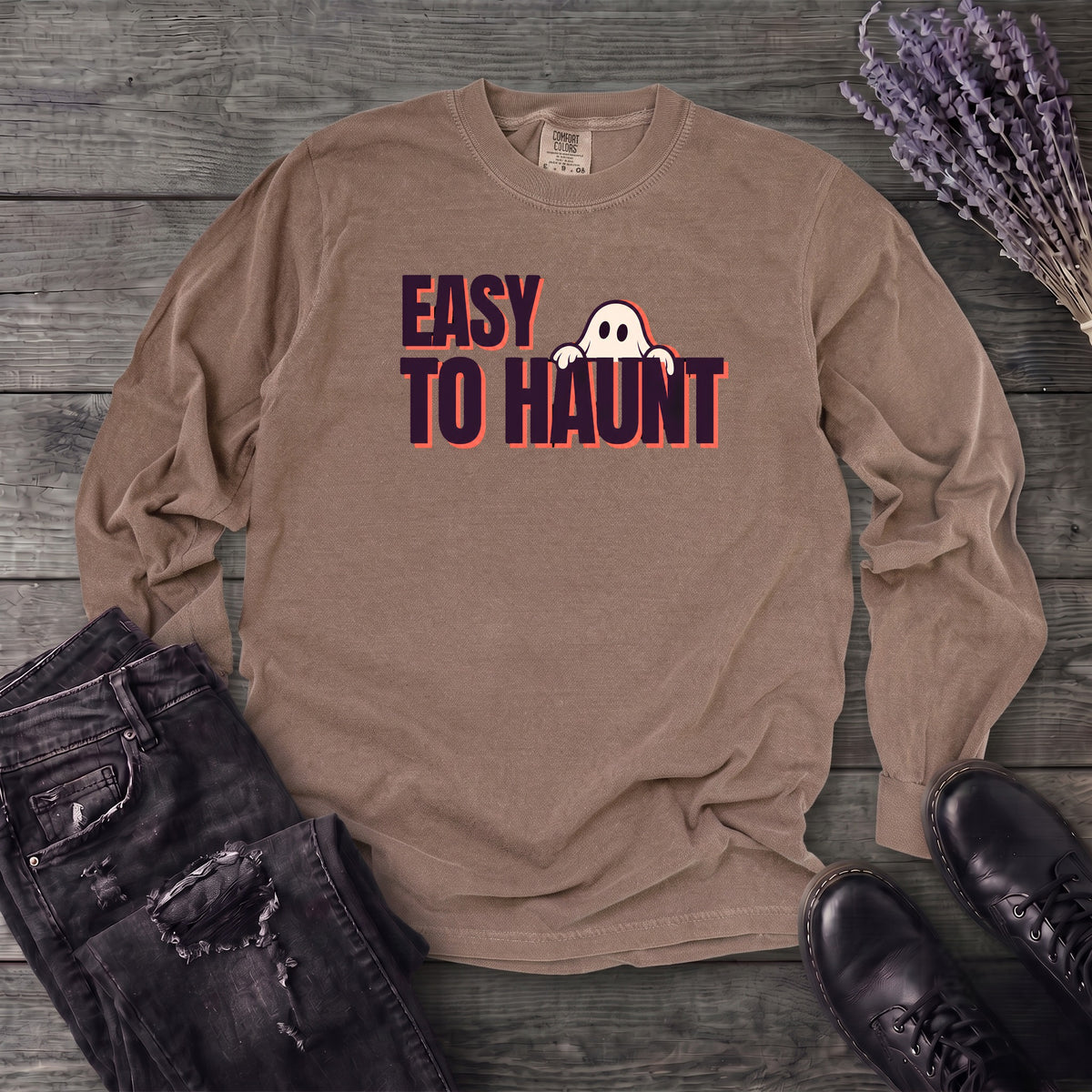 Easy To Haunt Long Sleeve T-Shirt
