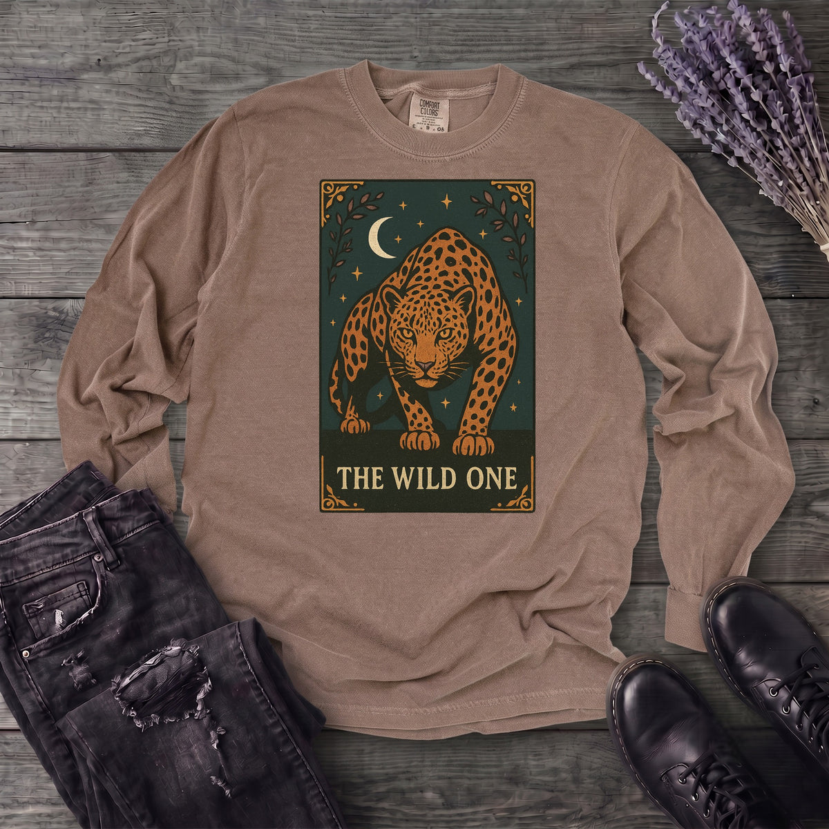 The Wild One Tarot Long Sleeve T-Shirt