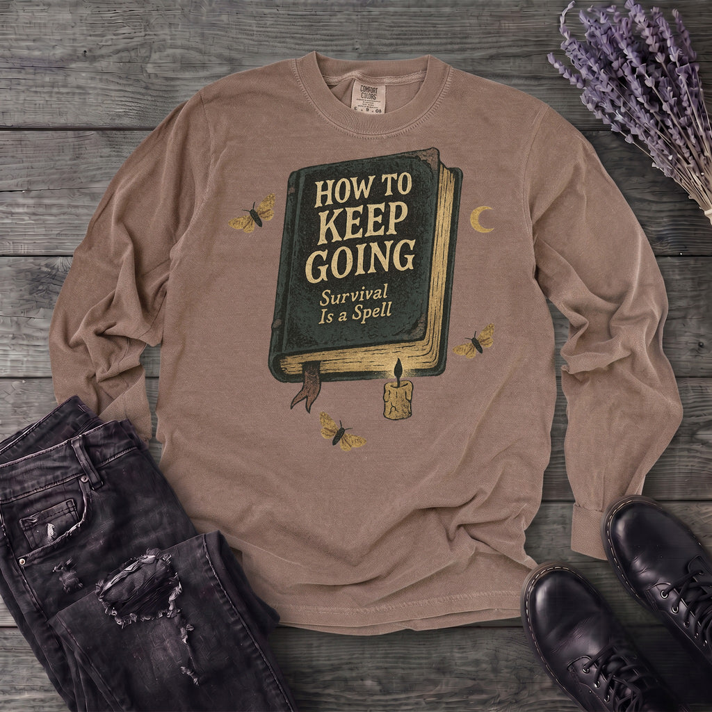 Survival Is A Spell Long Sleeve T-Shirt