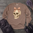 Coquette Skull Long Sleeve T-Shirt