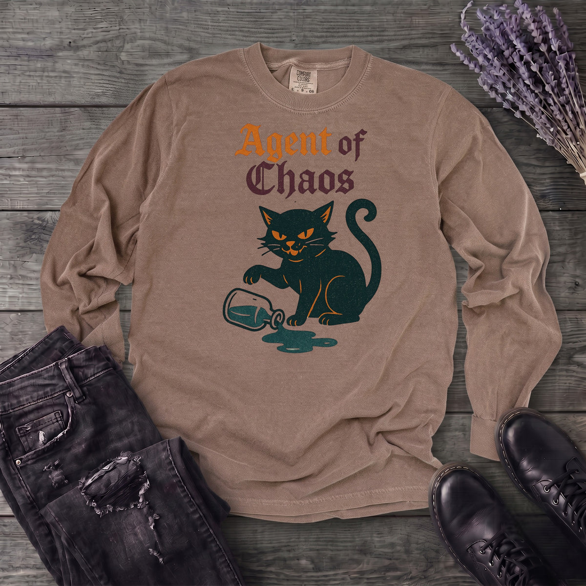 agent of chaos Long Sleeve T-Shirt