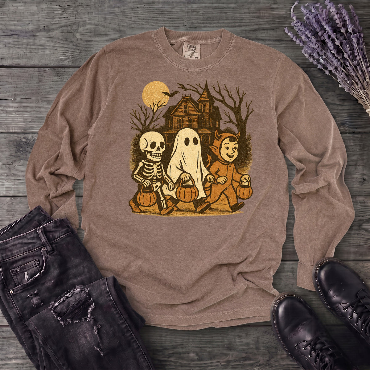 Trick Or Treaters Long Sleeve T-Shirt