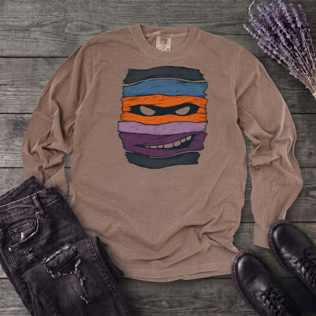 Mummy Stripes Long Sleeve T-Shirt