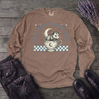 Might Scrappy Slightly Messy Long Sleeve T-Shirt