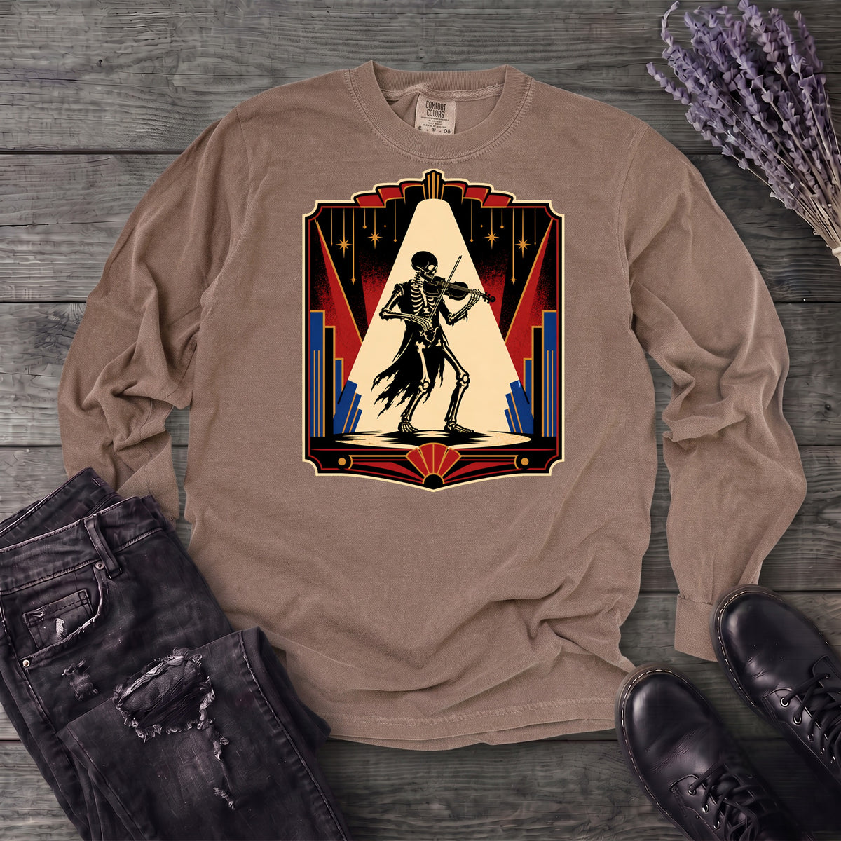 Virtuoso Skeleton Long Sleeve T-Shirt