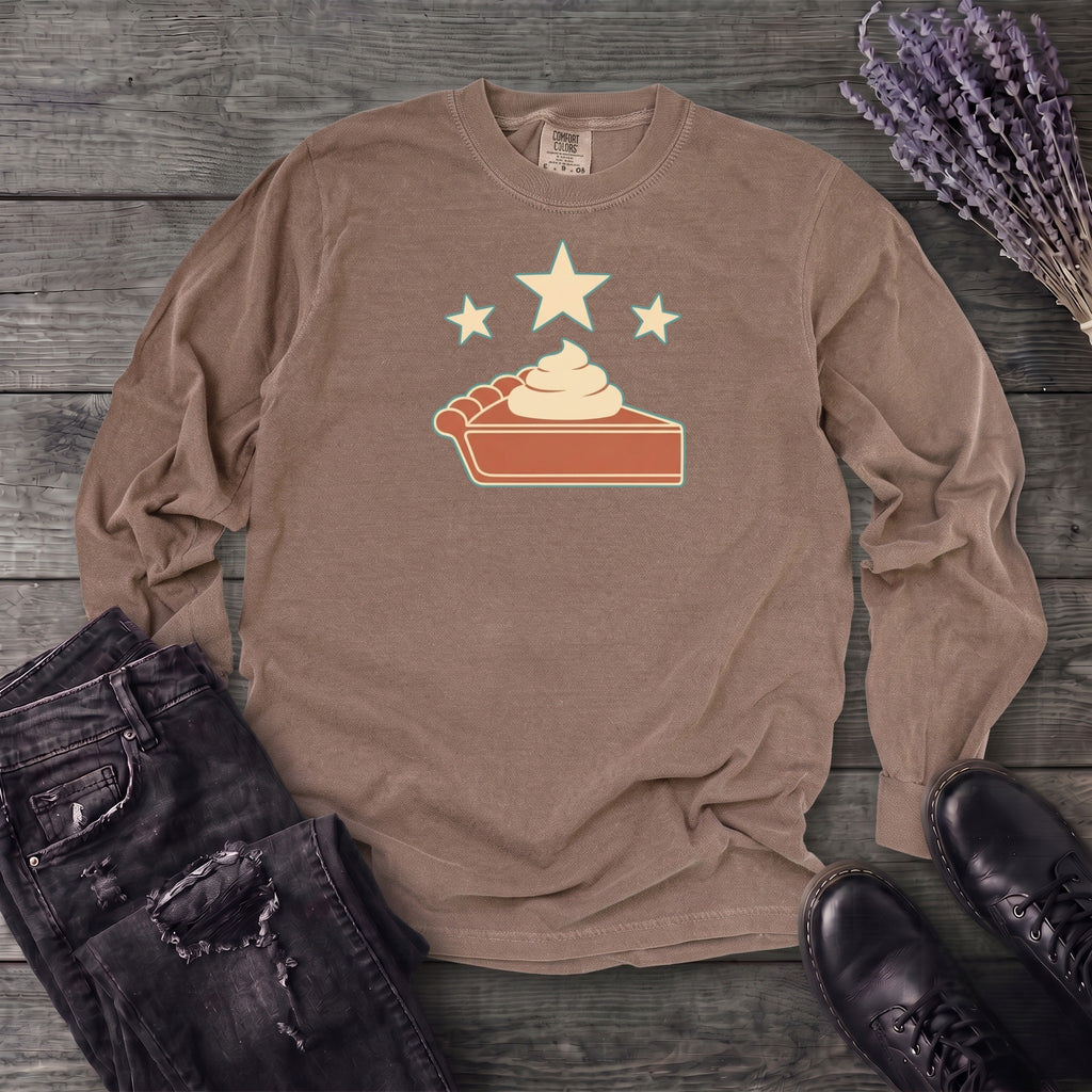 Pie And Stars Long Sleeve T-Shirt