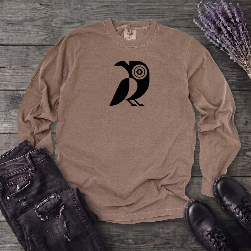 The All-Seeing Crow Long Sleeve T-Shirt