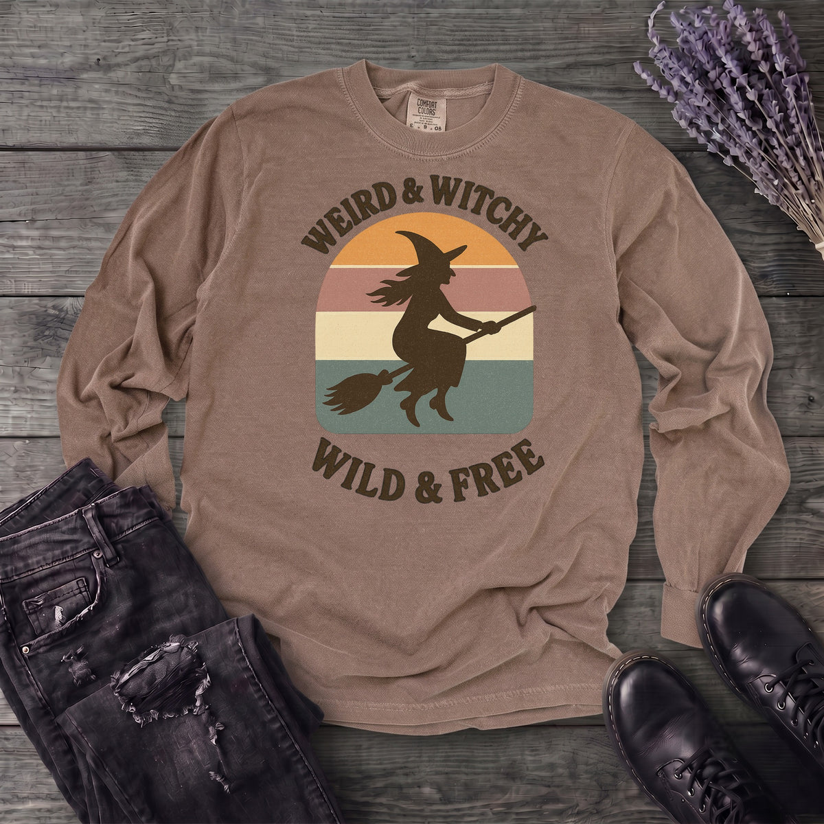 Weird Witchy Wild Free Long Sleeve T-Shirt