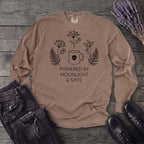 powered by moonlight & spite Long Sleeve T-Shirt