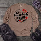 domestically feral Long Sleeve T-Shirt