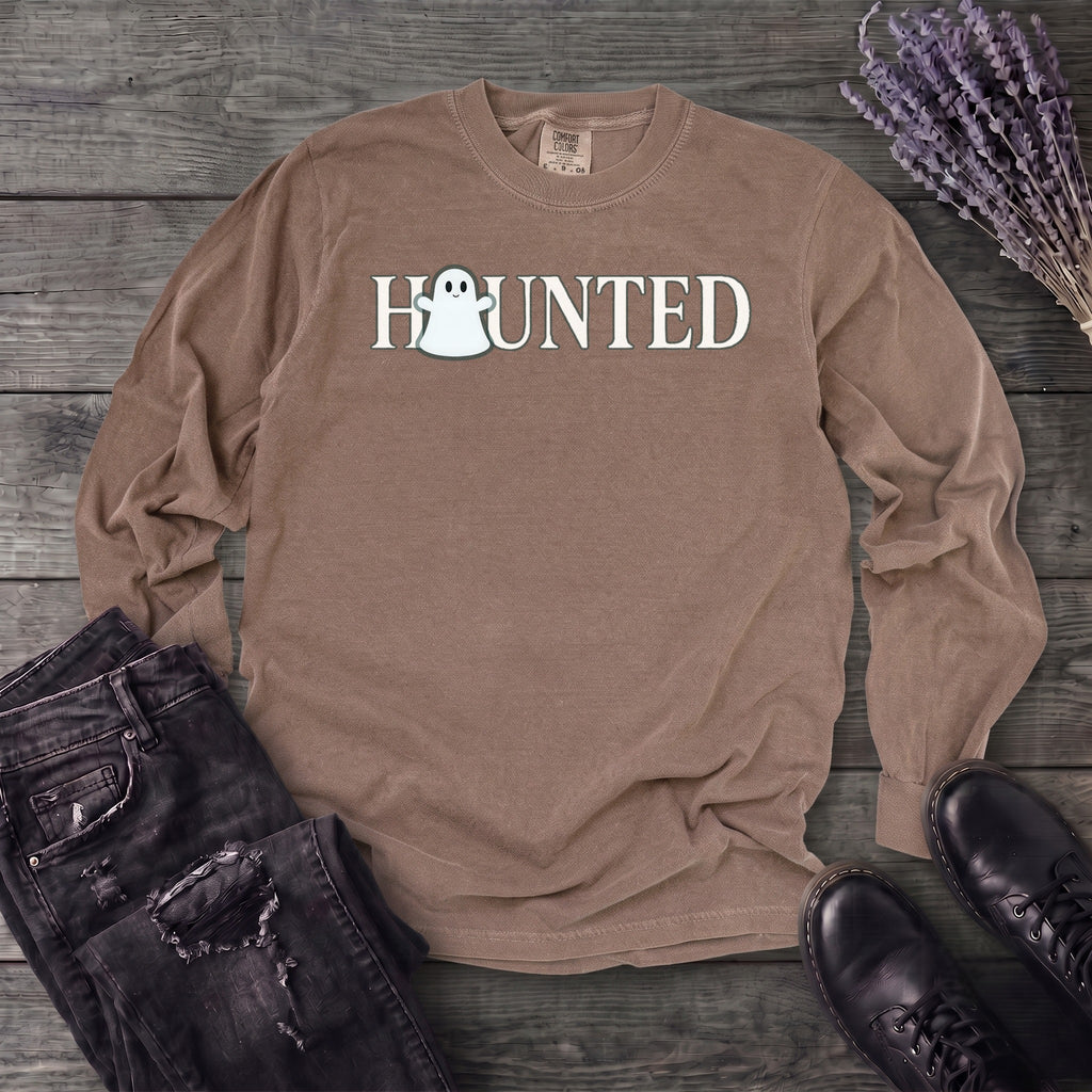 Haunted Long Sleeve T-Shirt