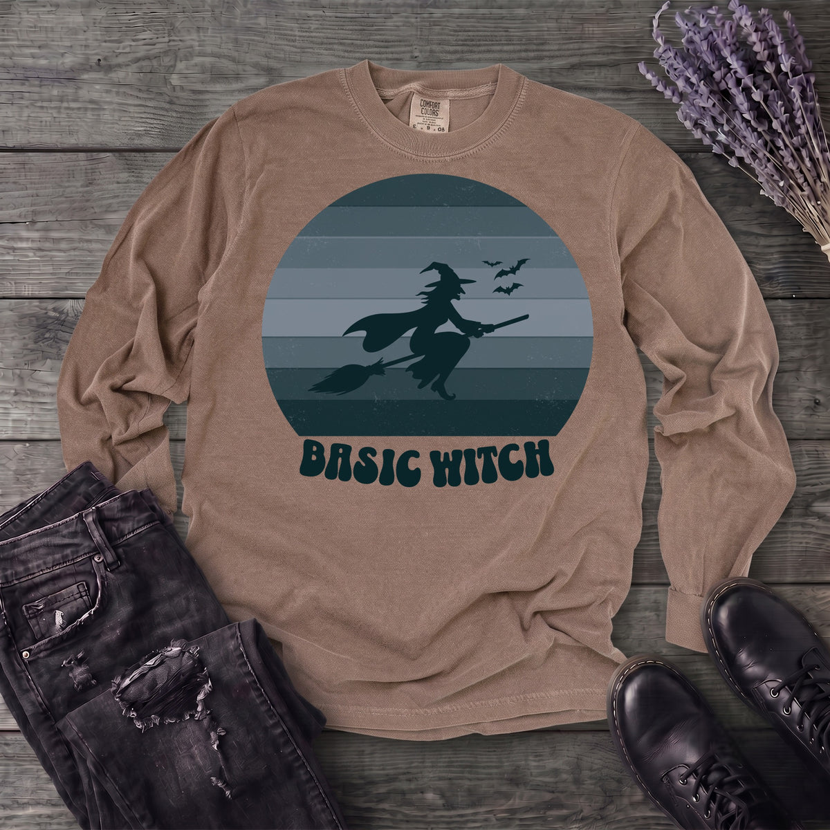 Basic Witch Long Sleeve T-Shirt