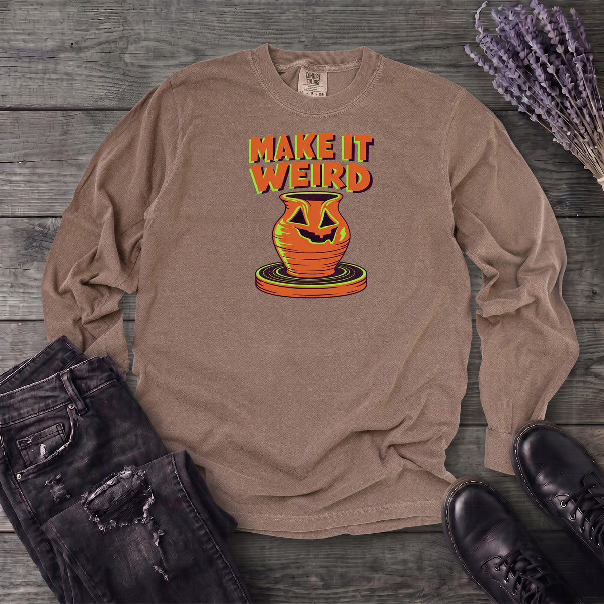 Make It Weird Long Sleeve T-Shirt