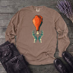 Skeleton Turkey Leg Long Sleeve T-Shirt