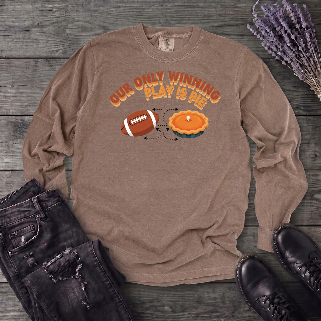 Winning Play Pie Long Sleeve T-Shirt