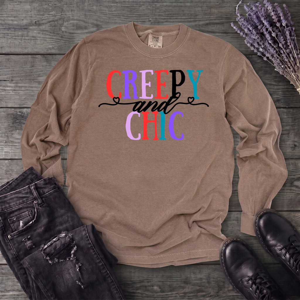 Creepy And Chic Long Sleeve T-Shirt
